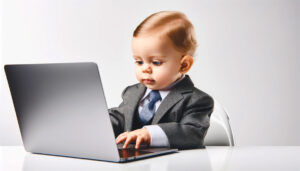 Laptop Baby (Junior Developer)